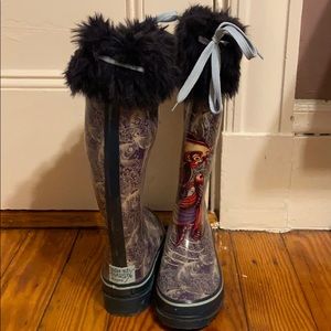 Ed Hardy Rain Boots